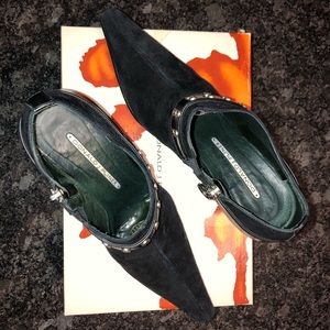 DONALD PLINER heeled booties